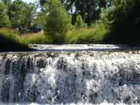 The first two drops at Cannon Falls. Click to Enlarge