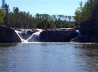 Looking Upstream at the Middle Falls