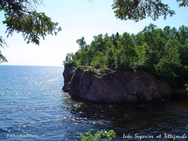 The Mouth of the Baptism River at Tettegouche
