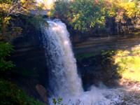 Minnehaha Falls in September