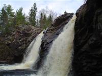 Little Manitou Falls side view