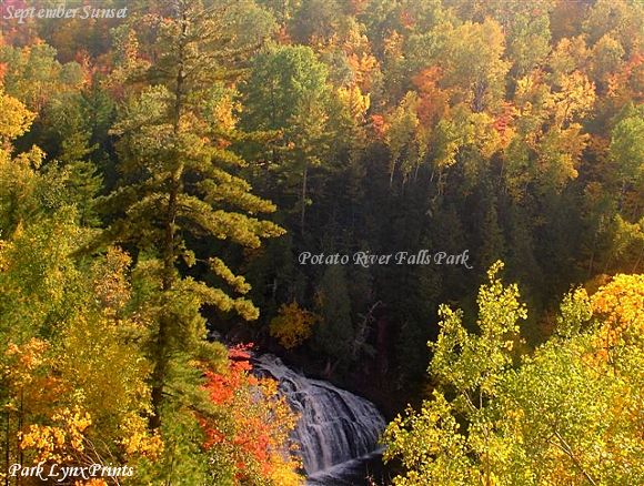 Potato River Lower Falls