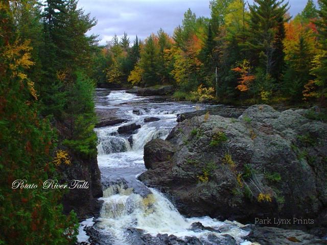 Potato River Upper Falls
