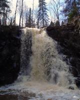 Splitrock Falls in April