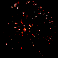 red fireworks