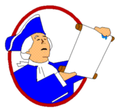 man holding declaration