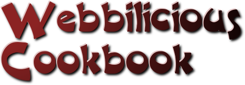 webbilicious cookbook